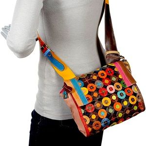 Amerileather Corin Mini Cross Body Carrier